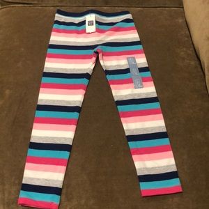 Multi colored cotton legging.